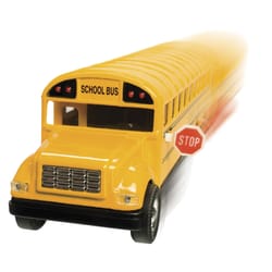 Toysmith School Bus Yellow 12 pc