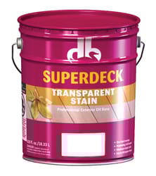 Superdeck  Transparent  Natural  Oil-Based  Wood Stain  5 gal. 