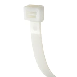 Gardner Bender 48 in. L White Cable Tie 50 pk