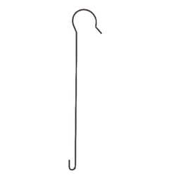 Panacea Black Steel 36 in. H S-Hook Plant Hook 1 pk