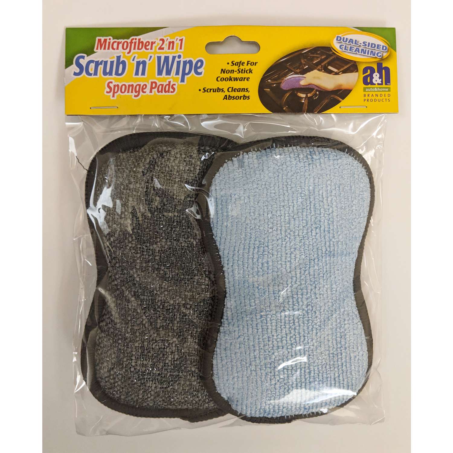 Jacent Scrub 'n' Wipe Scrubbing Pads For MultiPurpose 2 pk Ace Hardware