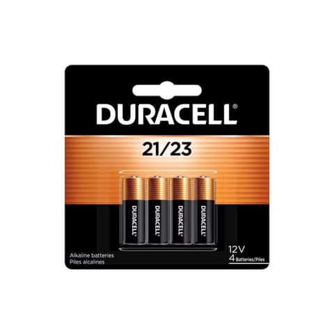 Duracell Batería remota de alarma alcalina de 12 voltios MN21 / A23,  paquete de 2