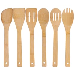 Totally Bamboo TB Home Natural Bamboo Cooking Utensil Set