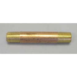 Campbell 2 in. MPT Brass Nipple 5 in. L
