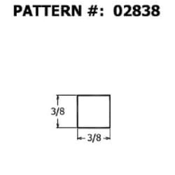 Alexandria Moulding Square Hardwood Dowel 36 in. L 1 pk Orange