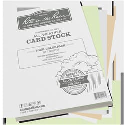 Rite in the Rain 8.5 in. W X 11 in. L Card Stock 1 pk