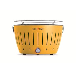 Grill Time 12.5 in. Tailgater GT Charcoal Grill Corn Yellow