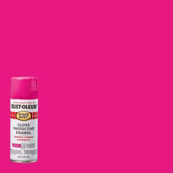 Rust-Oleum Stops Rust Gloss Poppy Pink Enamel Spray Paint 12 oz