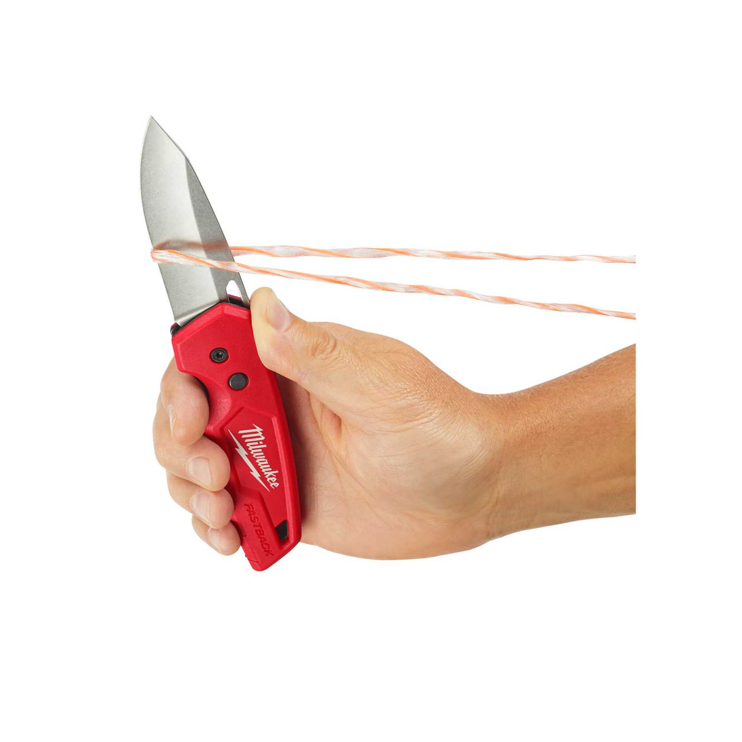 Milwaukee Fastback 73/4 in. Pocket Knife Red 1 pk Ace Hardware