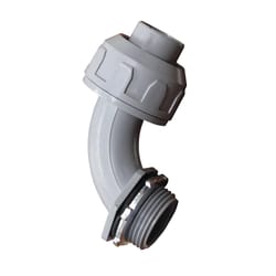 Sigma Engineered Solutions ProConnex 3/4 in. D Plastic 90 Degree Connector For Liquid Tight 1 pk