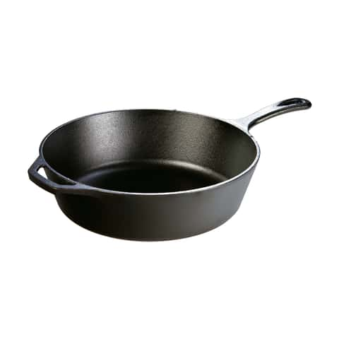 Lodge Cast Iron Deep Skillet 11.75 in. 0.53 qt Black - Ace Hardware