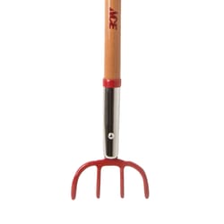 Ace 4 Tine Steel Hand Cultivator 54 in. Wood Handle