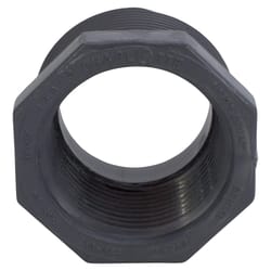 Charlotte Pipe Schedule 80 2 in. MPT X 1-1/2 in. D FPT PVC 7 in. Reducing Bushing 1 pk
