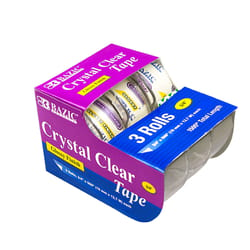 Bazic Products 3/4 in. W X 500 in. L Tape Clear