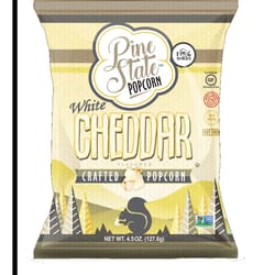 1 in 6 Snacks Pine State White Cheddar Popcorn 6 oz Bagged