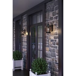 Westinghouse Canyon Barnwood Black Switch LED Lantern Fixture