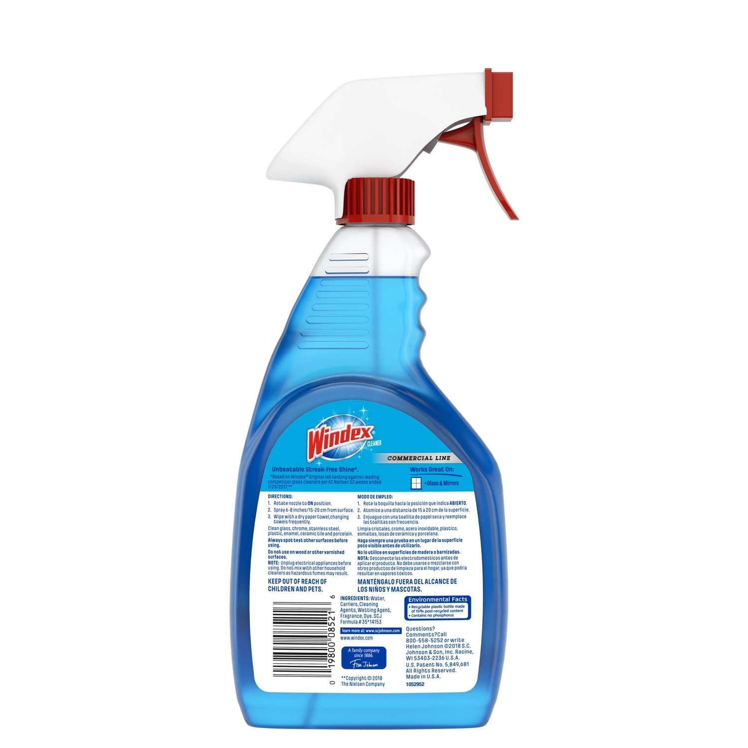 First Force Glass Cleaner, 32 Oz 