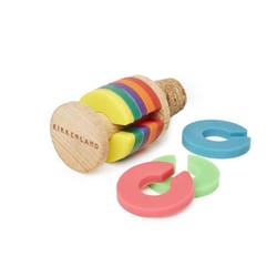 Kikkerland Design Assorted Silicone Wine Stopper