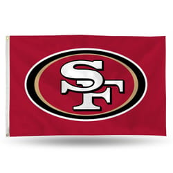 Rico San Francisco 49ers Flag 0.125 in. H X 3 ft. W X 5 ft. L