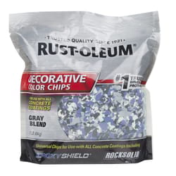 Rust-Oleum  EpoxyShield  Indoor  Gray Blend  Decorative Color Chips  1 lb. 