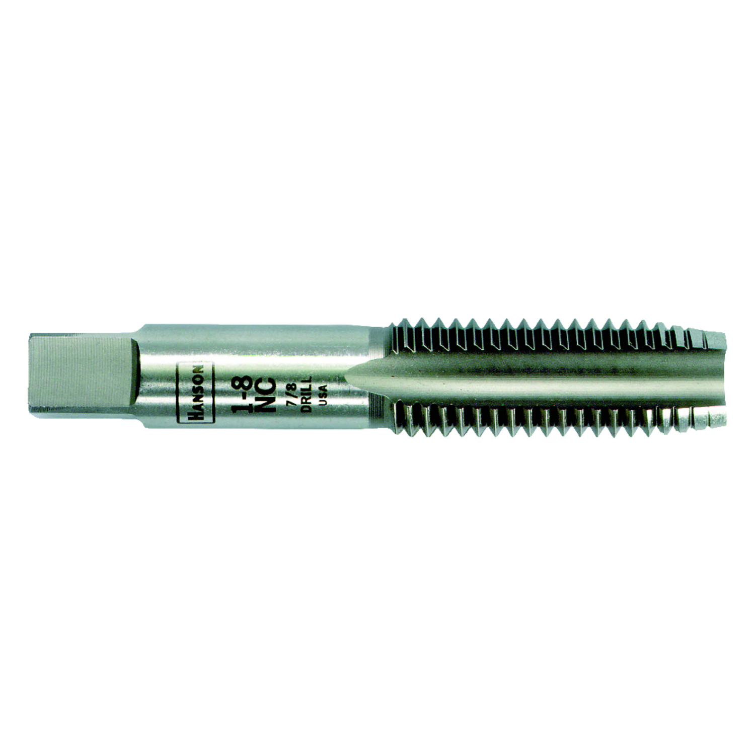 Irwin Hanson 1/4-20 NC High Carbon Steel Tap – Fractional SAE, 1 Pc, Model 8120