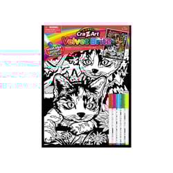 CraZart Velvet Bright Color Poster Kit