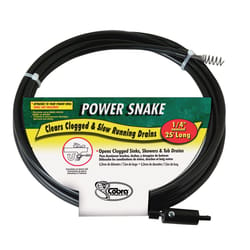 Plumbing Snake 25-FT, Drain Auger Clog Remover Plumbing Pipe Unblocker  Cleaner, Sewer/Bathtub Drain/Kitchen Sink Cleaner, With Gloves (35 ft) 