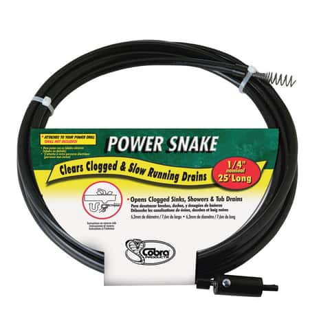 Power Snake 15 ft. L Snake Drain Auger - Ace Hardware