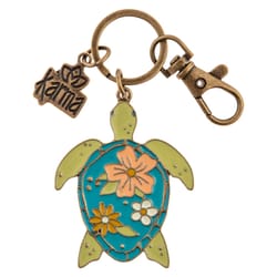 Karma Sea Turtle Key Chain Metal 1 pk