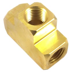 Forney Brass Tee Fitting 1/4 in. Female X 1/4 in. Female 1 pc