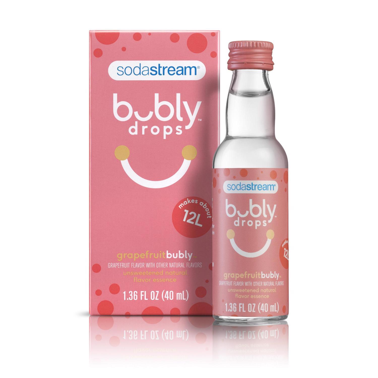 Photos - Other interior and decor SodaStream Bubly drops Pink Grapefruit Fruit Drops 1.36 oz 1 pk 1025206010 