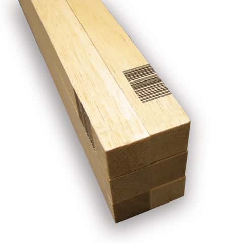 Basswood Sheet 1/4in x 1in x 24in (Pack of 10)