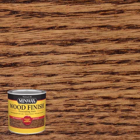 Minwax Wood Finish Semi-Transparent Red Oak Oil-Based Penetrating
