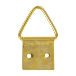 HILLMAN OOK Brass-Plated Ring Hanger 2 pk