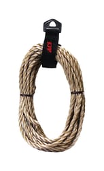 Ace 1/4 in. D X 25 ft. L Brown Twisted Poly Rope