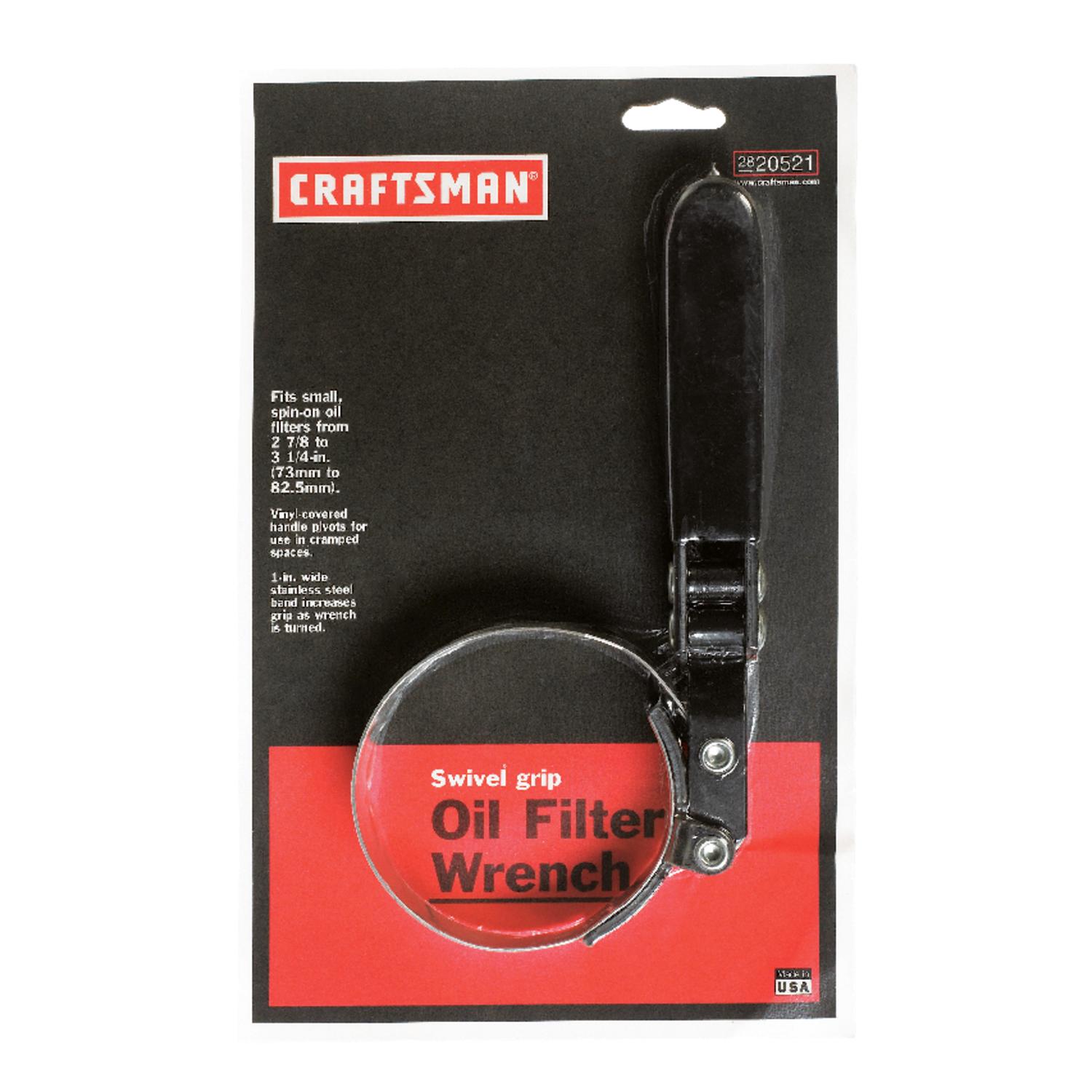 UPC 083045536239 product image for Craftsman Small Filter Wrench (02820521) | upcitemdb.com