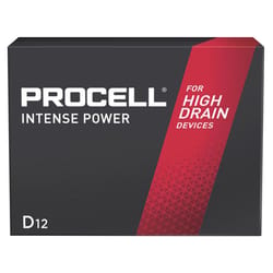 Procell Intense Alkaline D 1.5 V 15.66 mAh Primary Battery PX1300 12 pk