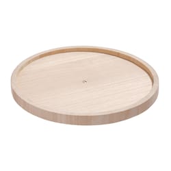 InterDesign EcoWood Beige 1.25 in. H X 10.5 in. D Acacia Wood Turntable