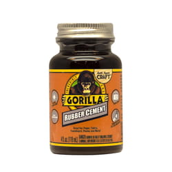 Gorilla Craft High Strength Clear Rubber Cement 4 oz