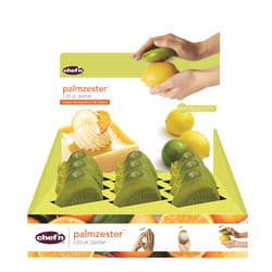 Chef'n Palmzester Green Plastic Citrus Zester