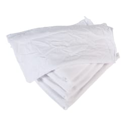 EBCO Cotton Wiping Rags 18 in. W X 18 in. L 8 lb