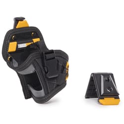 ToughBuilt 5.5 in. W X 7 in. H Polyester Drill Holster Tool Pouch 5 pocket Black/Gray/Orange 1 pc
