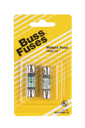 Bussmann 10 amps Midget Fuse 2 pk