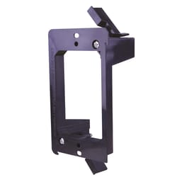 Vanco Old Work Rectangle PVC 1 gang Low Voltage Mounting Bracket Black