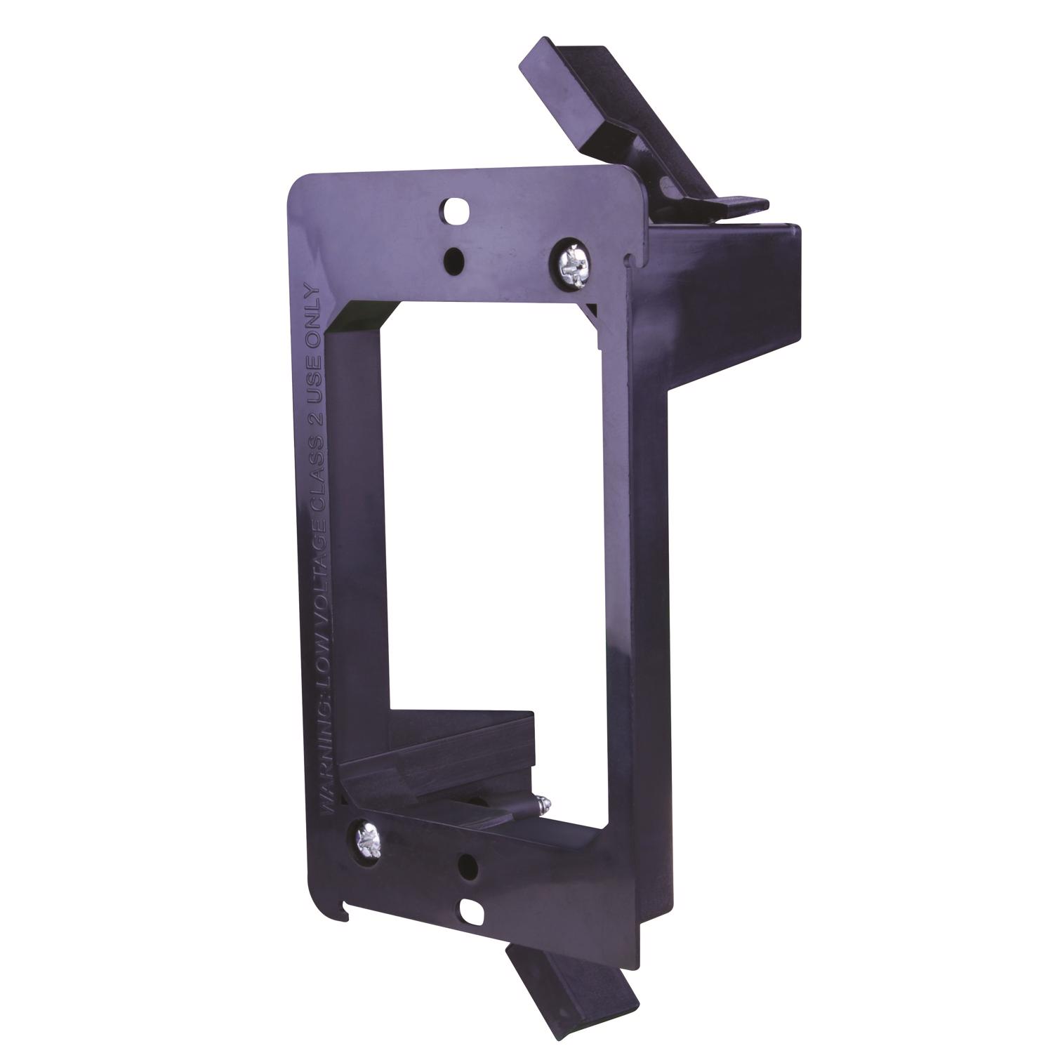 Plastic Low Voltage Mounting Plates - 3 & 4 Gang For Drywall Installation (2-Pack)