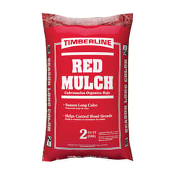 Timberline Red Shredded Mulch 2 cu ft