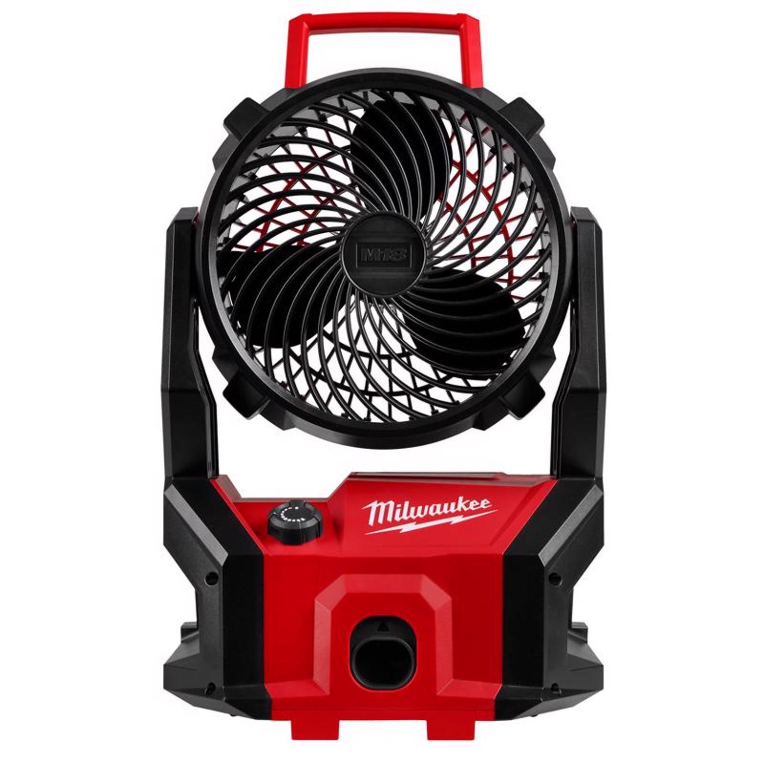 Milwaukee 18 volt fan sale