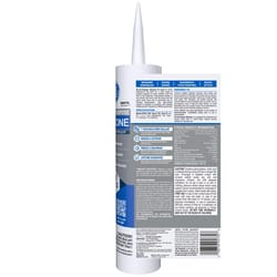 GE Window & Door White Silicone 1 Window and Door Caulk Sealant 10.1 oz