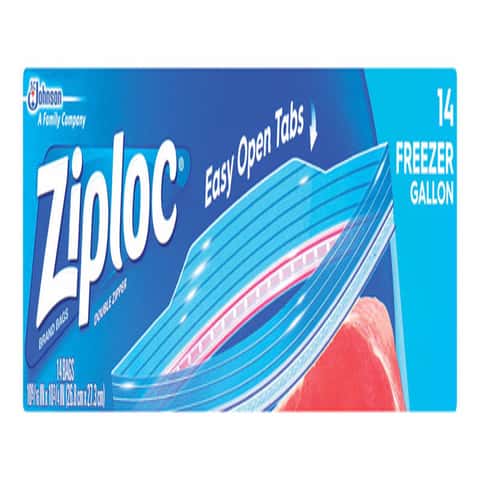 Ziploc 2 gal Clear Freezer Bag 10 pk - Ace Hardware