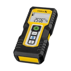 STABILA .95 in. L X 2.1 in. W LD 250 BT Bluetooth Laser Distance Measurer 165 ft. Black/Yellow 1 pc